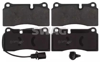 Комплект тормозных колодок, дисковый тормоз SWAG купить